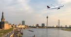 A321 XLR von Air Canada über Düsseldorf (Montage): Die Airline hat 18 potenzielle Ziele für den Airbus in Europa ausgemacht.