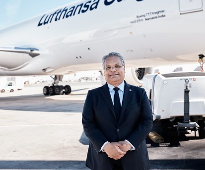 ashwin bhat ceo lufthansa cargo