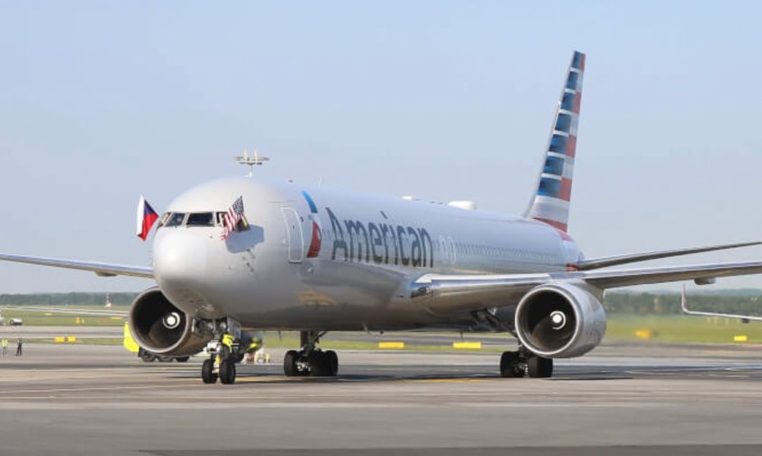American Airlines am Flughafen Prag: Zuletzt 2019.