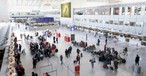 Flughafen Frankfurt: Jeden Tag kommen weniger Reisende.