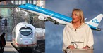 Marjan Rintel: Die KLM-Chefin kritisiert langsame Zugverbindungen in Deutschland.