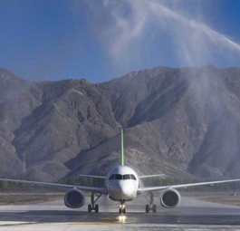Comac C919 i Lhasa in Tibet: Bald soll es eine neue Version geben.