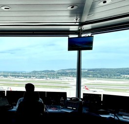 Kontrollturm in Zürich: Es kam erneut zu einer STörung bei Skyguide.