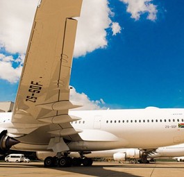 Airbus A350 von South African Airways: Die Airline kürzt ihre Flotte markant.