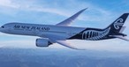 Eine Boeing 787-9 von air New Zealand: Die Airline landete statt in New York wieder in Auckland.