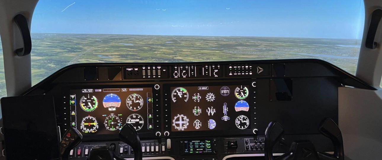 High-Fidelity-Flugsimulator: In der Studie ergaben sich Unterschiede bei der Leistung.