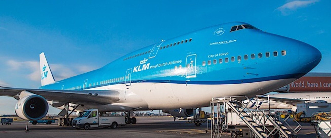 Platz 4: Auf 36 Passagierkilometer bringt es KLM.