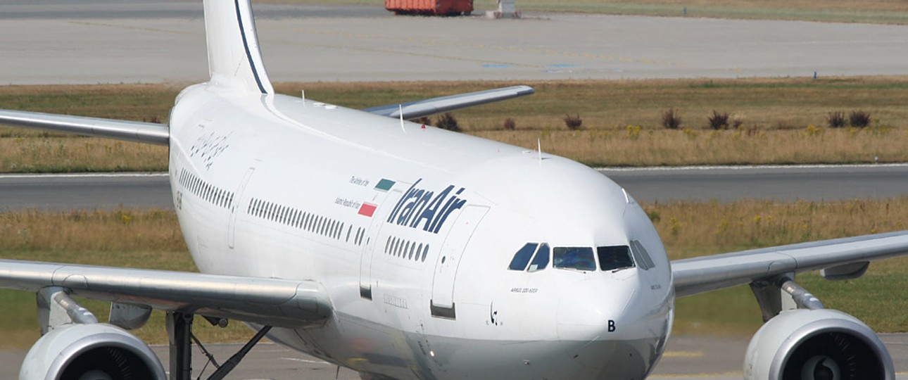 Airbus A300 von Iran Air: In einem solchen Flieger verbrachten die Reisenden die Nacht.