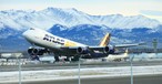 Flieger von Atlas Air in Anchorage: Der Flughafen ist für Fracht sehr gut gelegen.