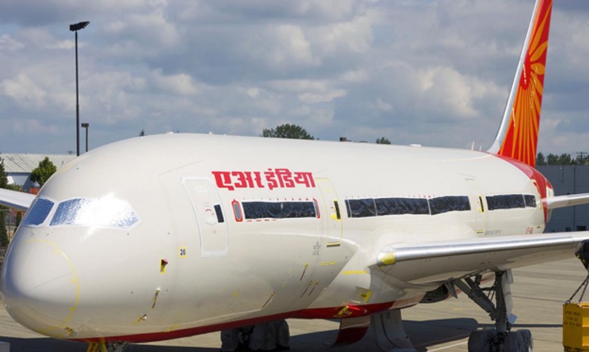 Dreamliner -VT-ANB vor der Auslieferung 2014: Das Flugzeug hatte immer wieder Probleme. 
