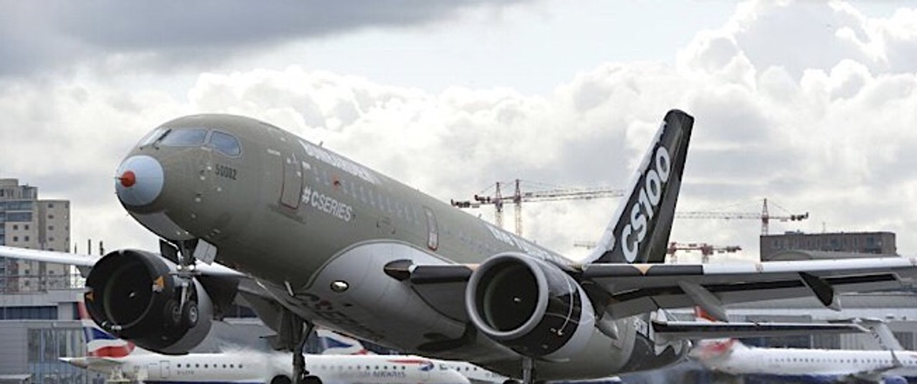 C-Series in London City: Nun ist der Jet auch offiziell von der Easa für steile Anflüge zertifiziert.