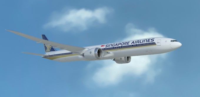 Boeing 777-9 von Singapore Airlines: So soll sie aussehen.