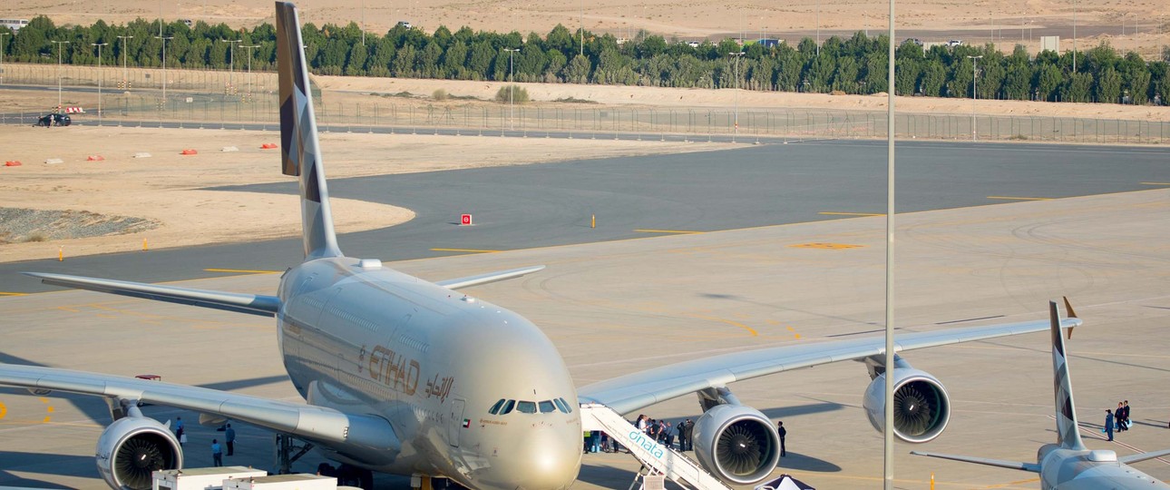 Airbus A380 von Etihad: Die gesamte Flotte hat Werkstattsflüge unternommen.