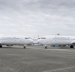 Boeing 737 von Sriwijaya Air: Die Airline ordert für ihre Tochter Nam Air ATR.