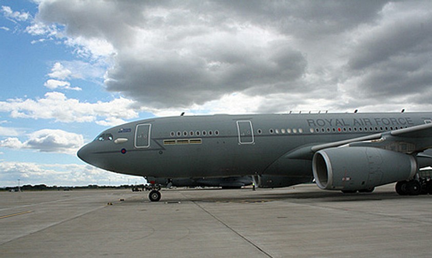 Einer der Airbus A330 der Royal Air Force: Bald mit VIP-Bereich?