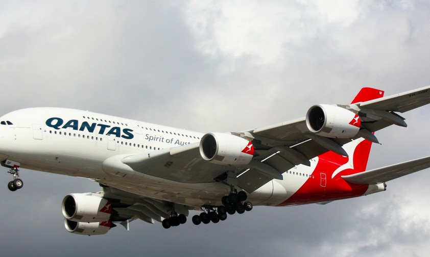 Airbus A380 von Qantas: Mehrheitlich am Boden.