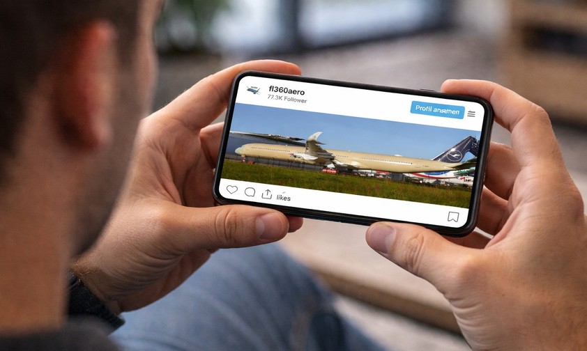 Erstes Bild: Airbus A350-1000 mit Lufthansa-Leitwerk.