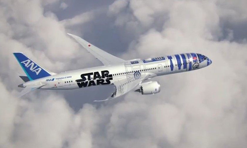 Dreamliner fliegt neu als R2D2