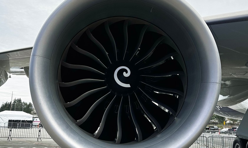 Triebwerk einer Boeing 747: SAF ist knapp und wird lange knapp bleiben.