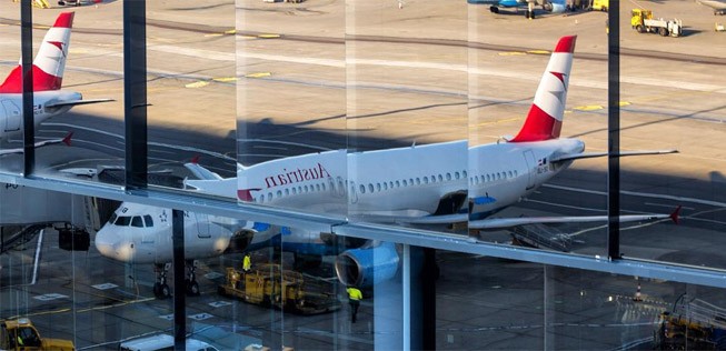 Flieger von Austrian Airlines: Auch die Fluglinie wird ab 2018 deutlich entlastet.