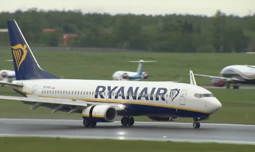 Droh-Mail erreichte Minsk nach Umkehr von Ryanair-Jet