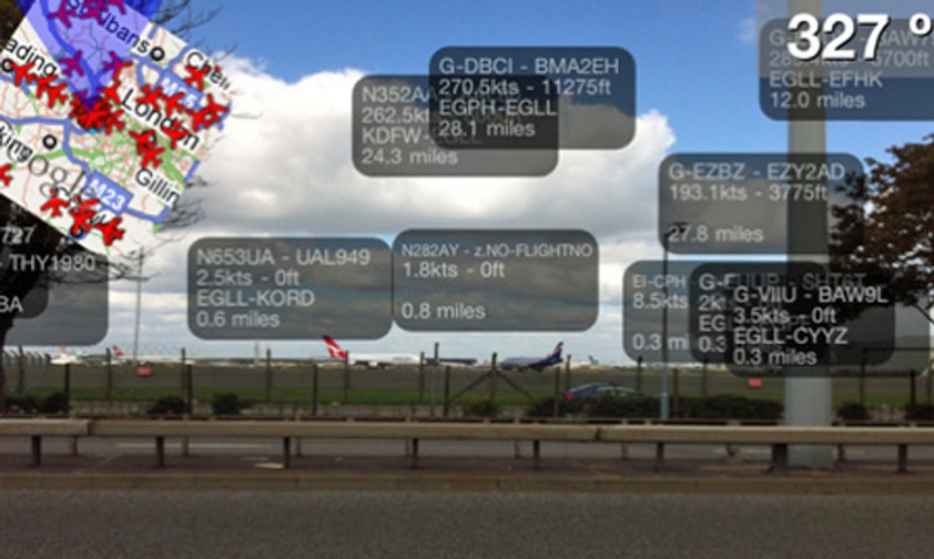 Damit beeindrucken Sie jeden, werden aber auch als Nerd abgestempelt: Plane Finder AR verwendet die Kamera und das GPS und verbindet die Daten mit denen aus einer Flugdatenbank. So bestimmen Sie jeden Jet am Himmel plus Airline und Ziel. Kostenpflichtig.