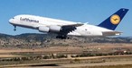 Airbus A380 D-AIMA: Abflug aus Teruel.