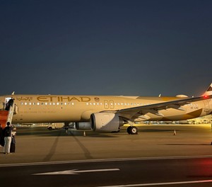 Airbus A321 LR von Etihad in Abu Dhabi: Die Flotte soll schnell wachsen.