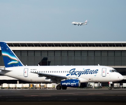 Sukhoi Superjet von Yakutia Airlines: Oft am Boden.