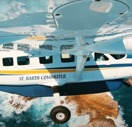 Rund 31 Kilometer weit fliegt St. Barth Commuter von St. Barthelemy nach Saint Martin.