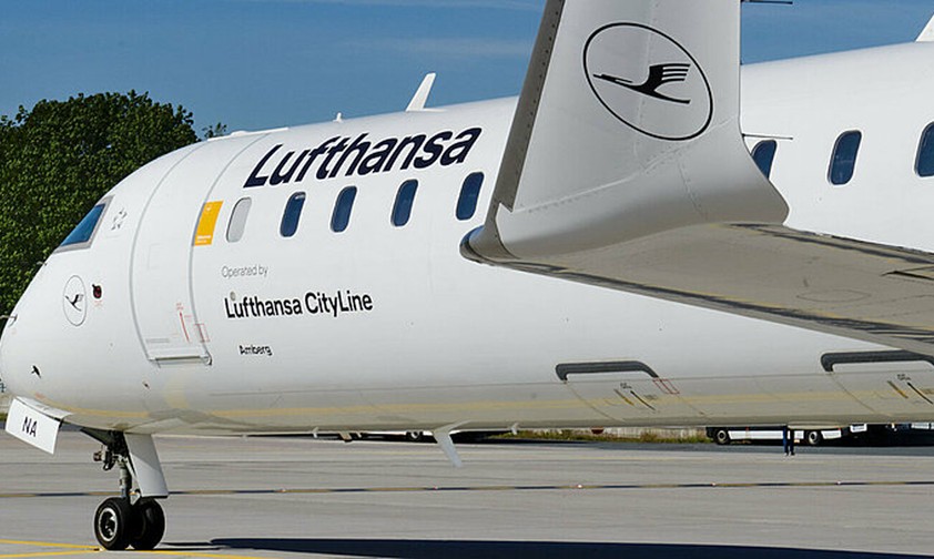 CRJ 900 von Lufthansa Cityline: Ein Flieger wie dieser war aktuell betroffen.