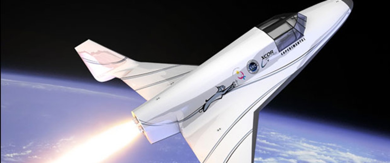 Mit einer solchen Rakete könnten schon bald die erste Flüge stattfinden.