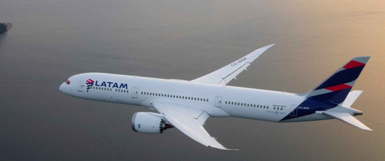 Eine Boeing 787-9 von Latam: 50 Verletzte gab es nach einem technischen Problem.