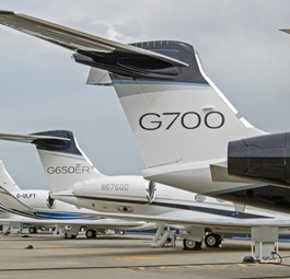 Platz 2: Gulfstream 500/550/600/650/650ER: 89 Stück.