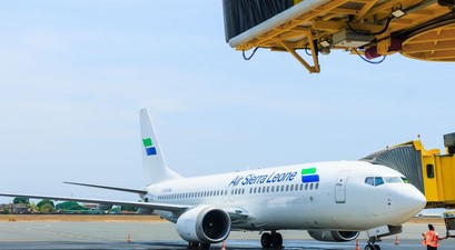Boeing 737 Max von Air Sierra Leone: Fliegt nicht mehr.
