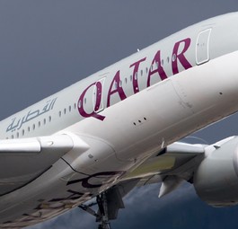 Airbus A350 von Qatar Airways: Ein Jet dieses Typs sorgt für Streit.