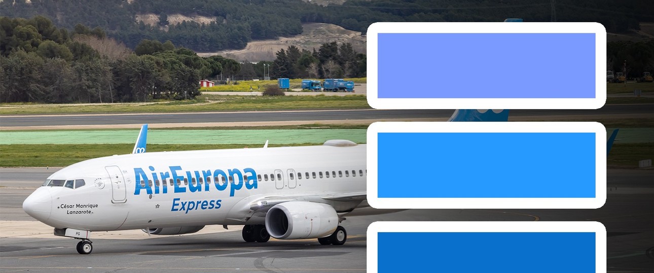 Air Europa: Welche Farbe ist richtig?