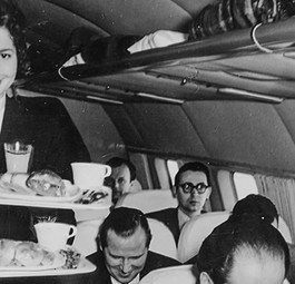 Margot von Engelmann und ihr 176-Mark-Lächeln: Sie prägte die Lufthansa mit.