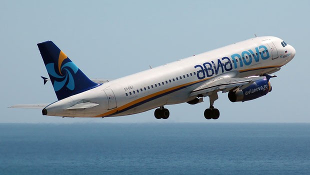 Airbus A320 von Avianova: Die Flieger werden an die Leasing-Unternehmen zurück gegeben.