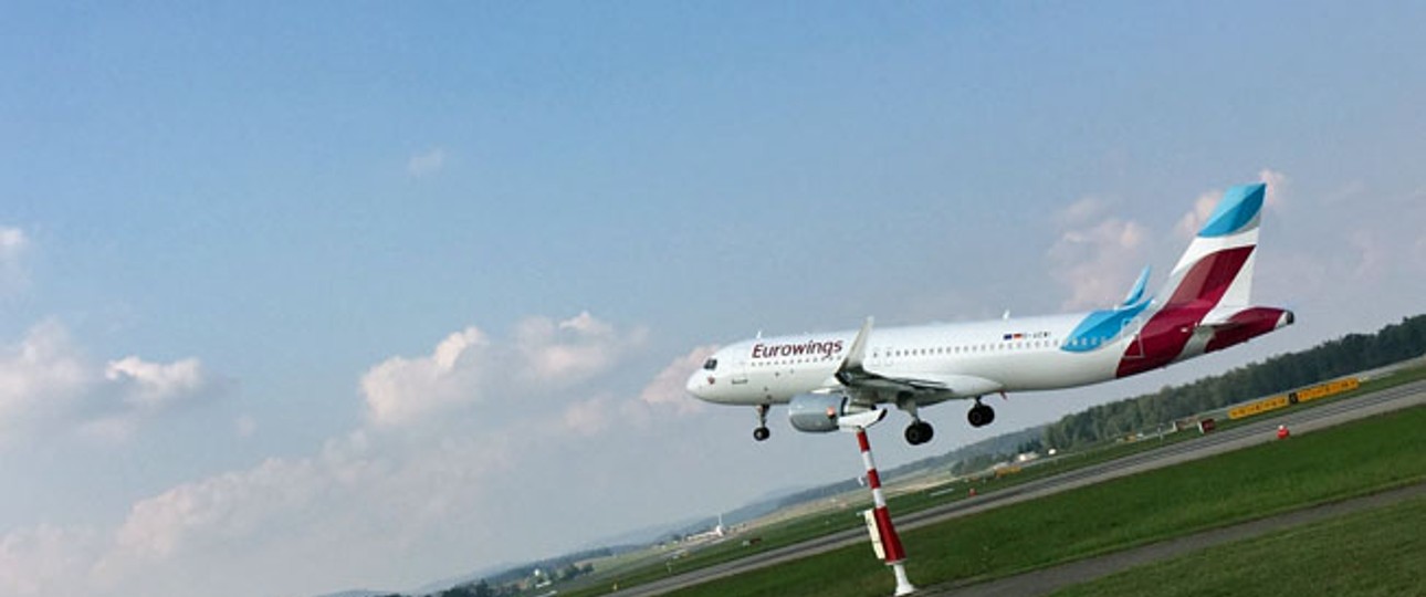 Airbus A320 von Eurowings: Air Berlin fliegt bald für die Billigairline.