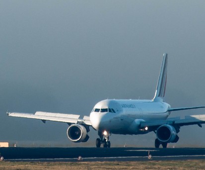 Airbus von Air France landet in Berlin-Tegel: Die französische Airline wird den letzten Flug nach TXL durchführen.