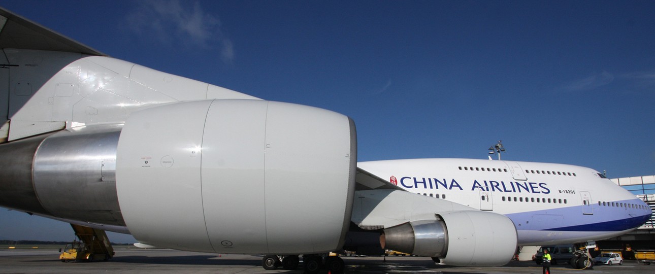 Boeing 747 von China Airlines: Fliegt nie mehr mit Passagieren.