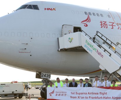 Boeing 747-400 von Suparna Airlines: Die Fluggesellschaft wird bis 2026 ihre Jumbo-Jets ausmustern.