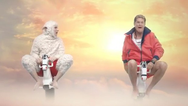 Was gibt es Schöneres als einen Ausritt mit David Hasselhoff?