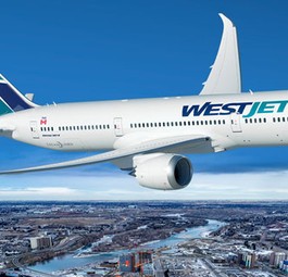 Dreamliner in den Farben von Westjet: Die Kanadier haben viel vor auf der Langstrecke.