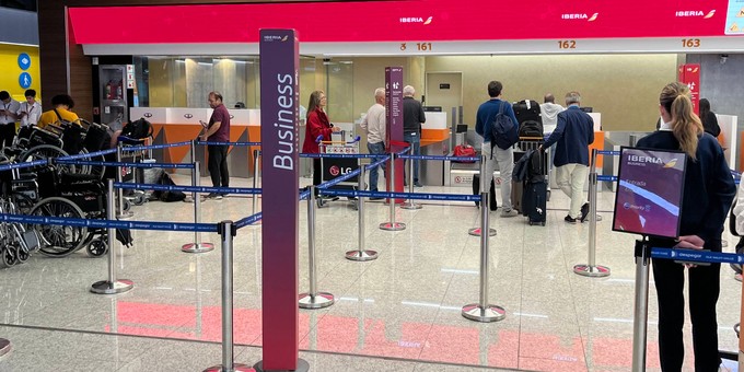 Ein paar Stunden früher war beim Check-In noch problemlos.