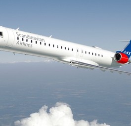 Bombardier CRJ900 in den Farben von SAS: City Jet wird mit ihren Töchtern zur großen Betreiberin des Flugzeugtyps.