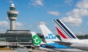 Flugzeuge von Transavia, KLM und Air France (Montage): Bald kommen neue Airlines hinzu.