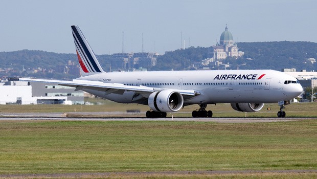 Air France-KLM: Im Bild eine Boeing 777-300 von Air France.