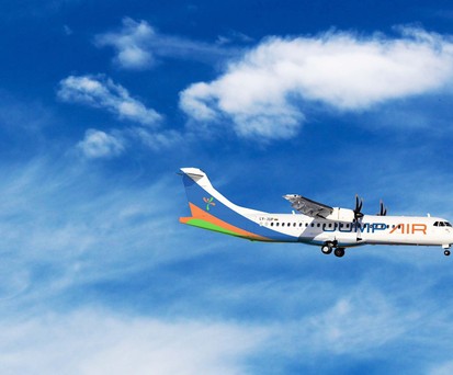 ATR in den Farben on Jump Air: Auf der Suche nach Kunden.